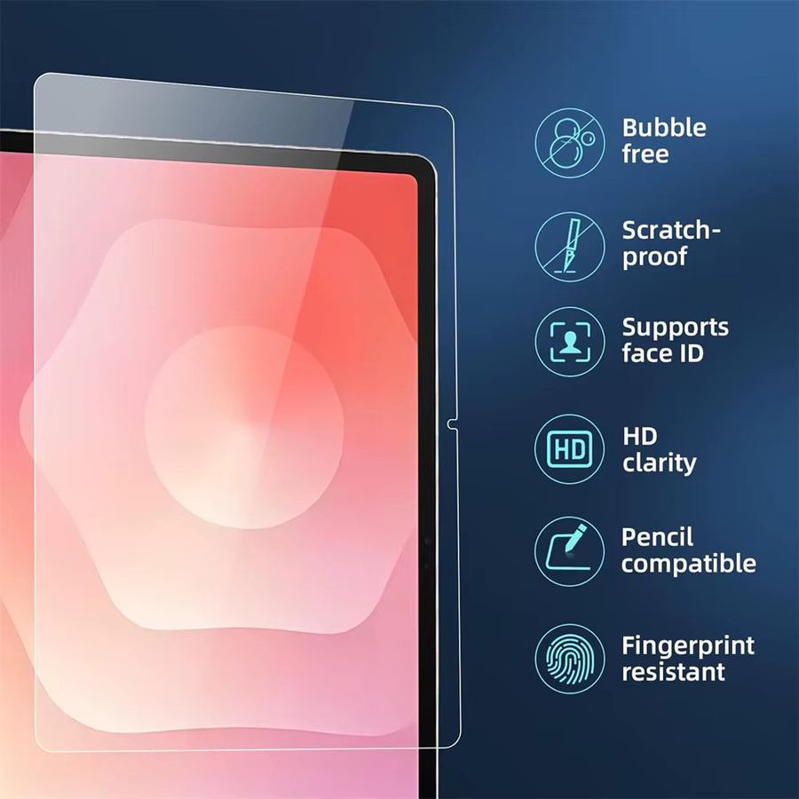 Samsung Galaxy Tab S11 Displayschutzfolie aus 9H gehärtetem Glas, transparent, 11,0 Zoll - Bild 6
