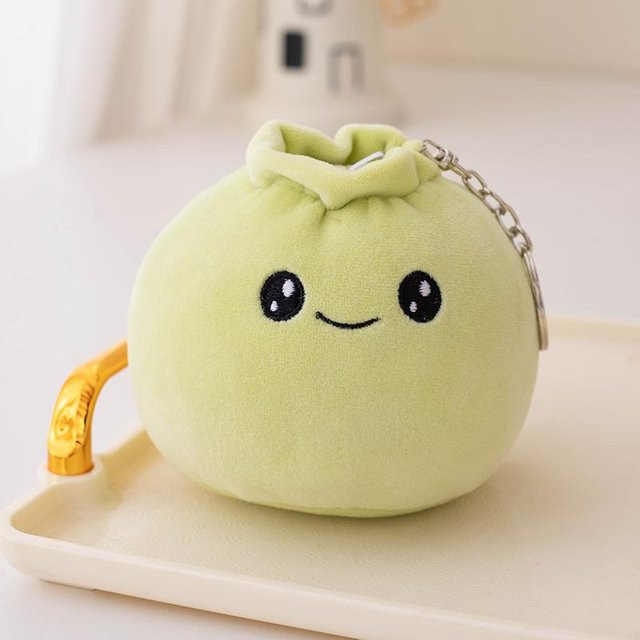 Schlüsselanhänger Knödel Plüsch, 11 cm, Mädchen - Bild 1