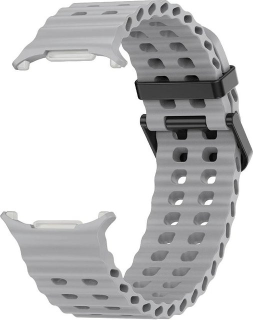 CAOWTAN Uhrenarmband Silikon, grau, Unisex - Bild 1