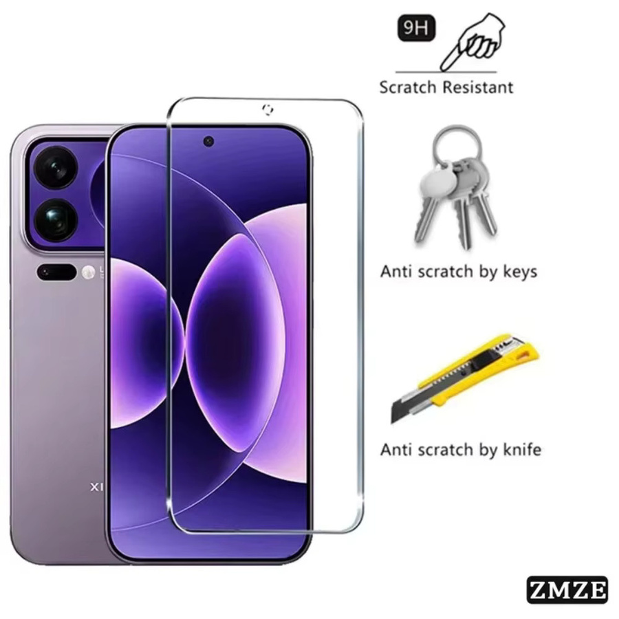 3er-Pack Displayschutz aus gehärtetem Glas für Xiaomi 17 Pro, 17 Pro Max und 17 Ultra, transparent und kratzfest - Bild 2