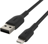 Belkin Boost Charge Lightning auf USB-A Kabel in Schwarz für Apple iPad, iPhone und iPod, Länge: 3 m - Bild 1