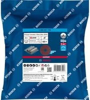 Bosch Expert R781 Prisma Ceramic X-LOCK Fiberschleifscheibe für Winkelschleifer, Durchmesser: 125 mm, Bohrungs-Ø: 22,23 mm, Körnung: K60 - Bild 2