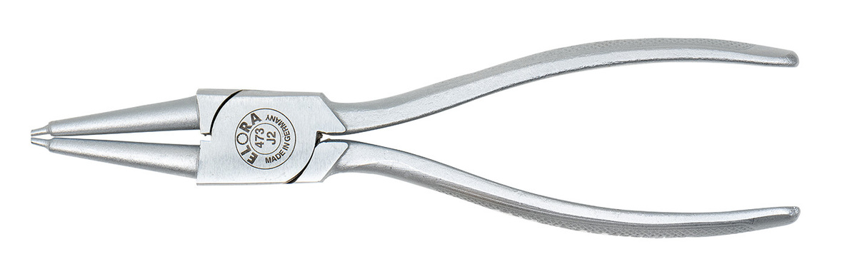 Elora Sicherungsringzange für Innensicherungsringe, gerade, Farbe: Silber, ELORA-473-J3 - Bild 1