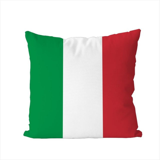 JMG Clothing Flagge Kissenbezug aus Plüsch in Grün, quadratisch, B/T/H: 30 x 30 x 30 cm - Bild 1