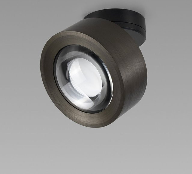 DLS Lighting Clippo Optic Royal LED-Wand- und Deckenstrahler in Bronze, dimmbar und verstellbar - Bild 1