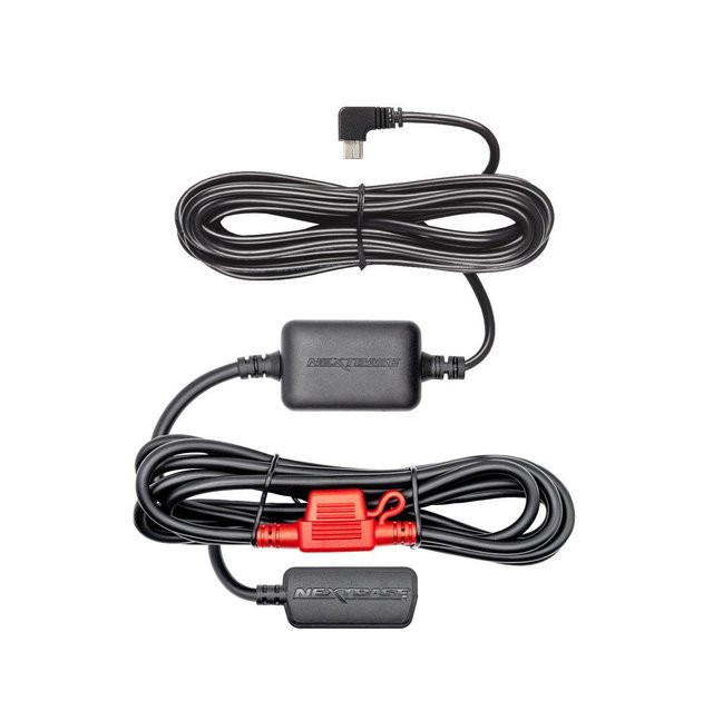 Nextbase Festverdrahteter OBD-Bausatz in Schwarz mit USB-C und Micro-USB Anschluss - Bild 1