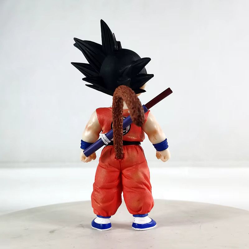 Bandai Dragon Ball Z Son Goku Anime Figur als Desktop Dekoration und Sammlerstück, Multicolor, Höhe: 21 cm - Bild 2