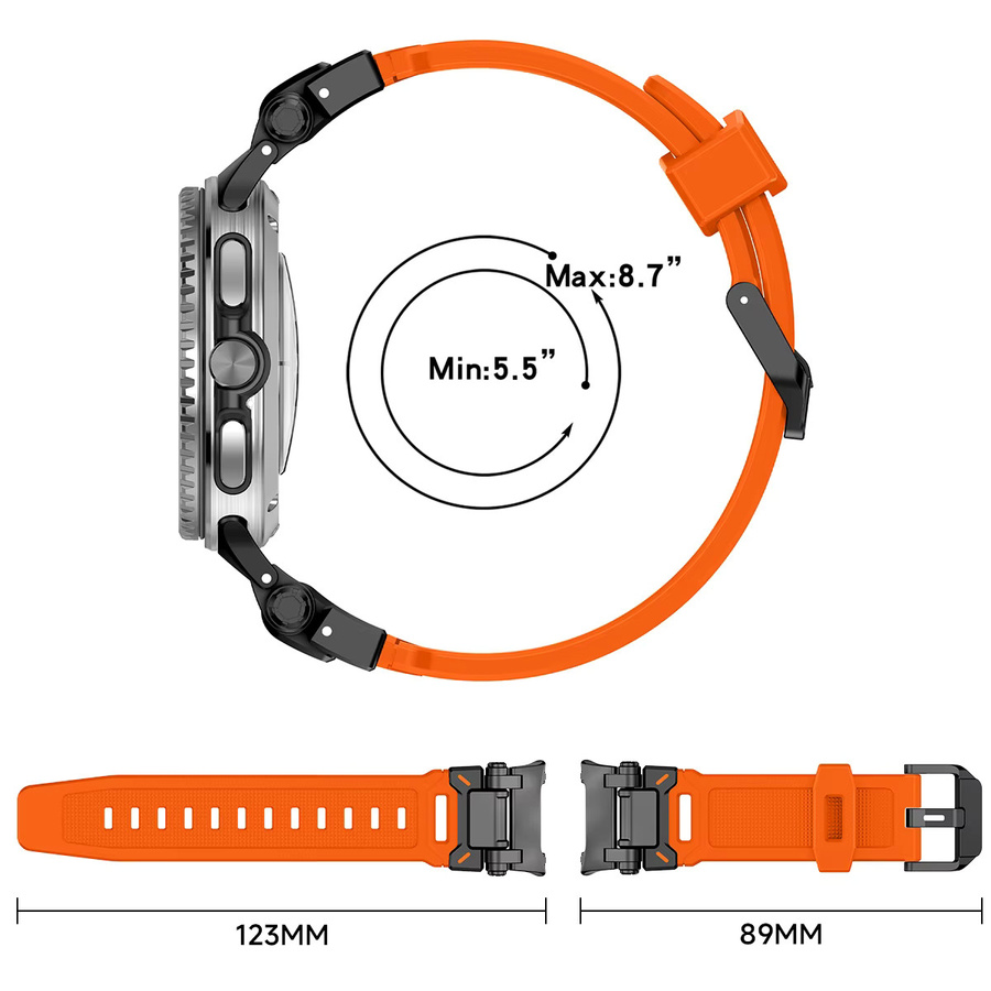 Samsung Uhrenarmband Silikon, Galaxy Watch Ultra 47mm, Unisex - Bild 5