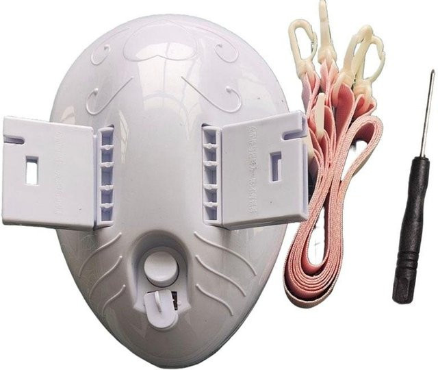 Manpin Engelsflügel Cosplay-Requisite, Elektrisches Flügelöffnungsgerät, Weiß & Pink - Bild 1