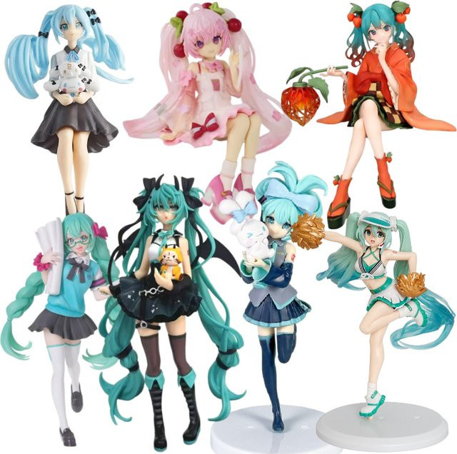 Bandai Hatsune Miku Welsh Onion Singer, Actionfigur, Kunststoff, Einzelfigur - Bild 1