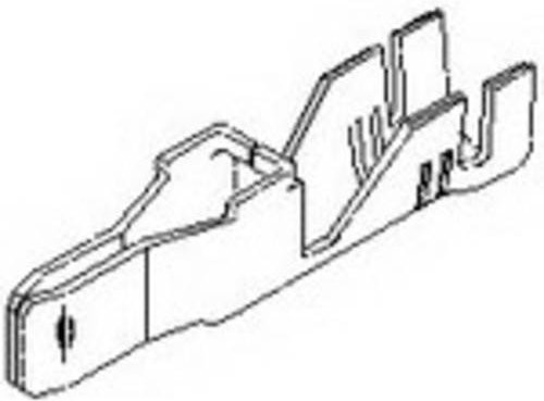 Molex Crimpkontakt 428170042 in Gold und Weiß - Bild 1