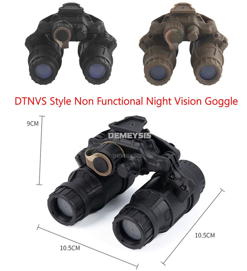 demeysis Nachtsichtbrille NVG Modell DTNVS, Simulations-Requisite, Helm-Zubehör - Bild 2