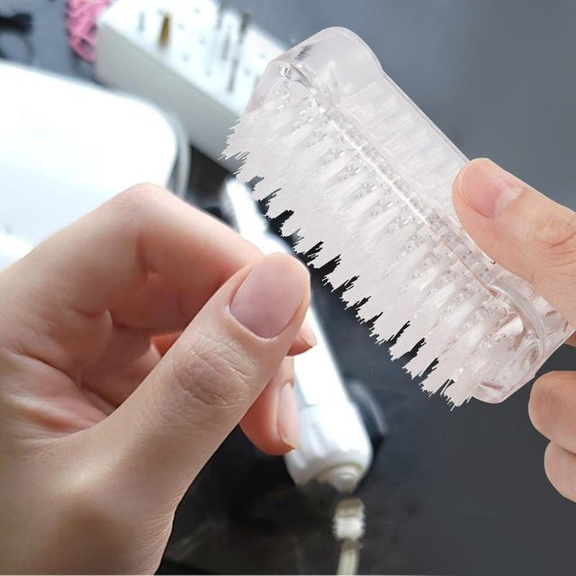 HNKMP Doppelseitige Nagelbürste, Unisex - Bild 1