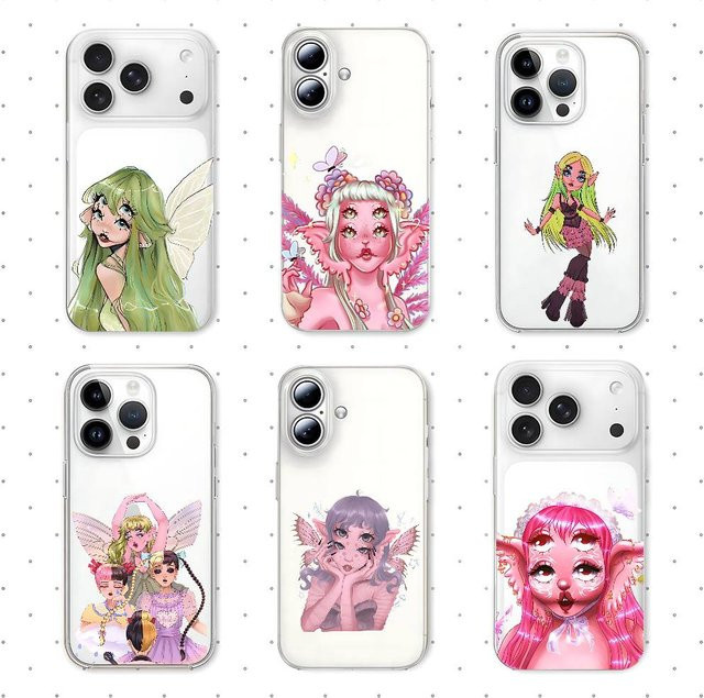 Melanie Martinez Cry Baby Handyhülle für Apple iPhone, transparente stoßfeste Silikonhülle - Bild 1