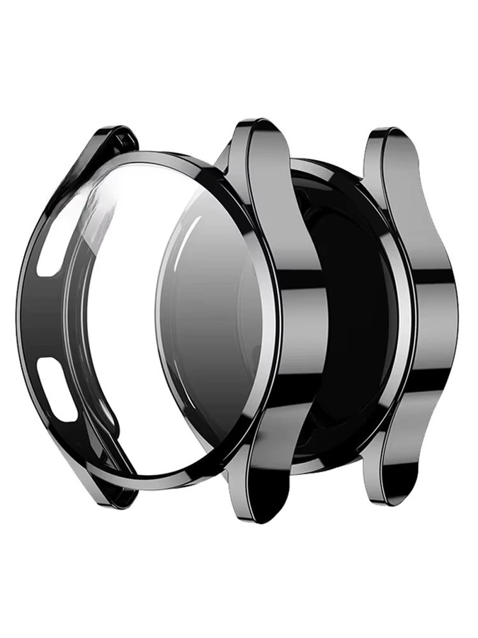 Displayschutzfolie und Stoßstangenschale aus weichem TPU für Samsung Galaxy Watch 7 (44 mm / 40 mm) und Galaxy Watch FE in Gold oder Schwarz - Bild 6