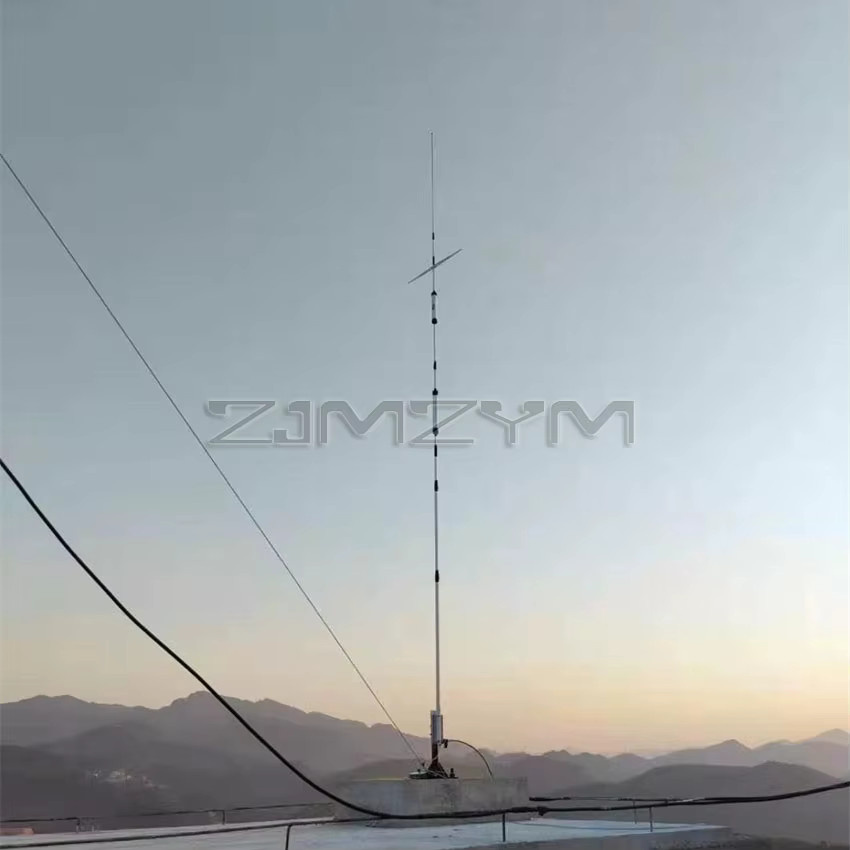 ZJMZYM GP4 Kurzwellen 4-Band Vertikale GP-Antenne in Silber (7/14/21/29 MHz) - Bild 3