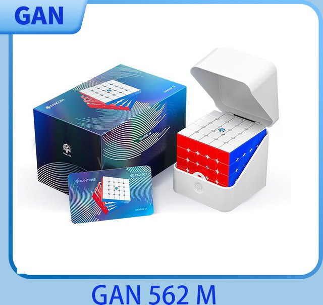 GAN 562 M 5x5 Magnetischer Magic Speed Cube, Puzzle - Bild 1