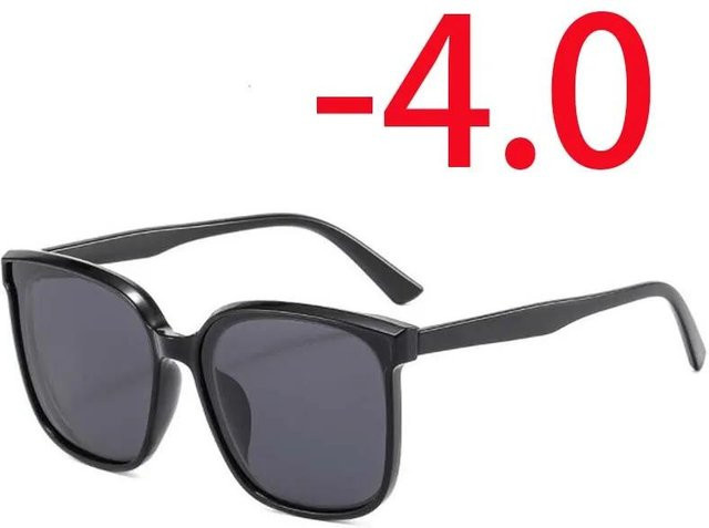 Sonnenbrille, Unisex, Vollrand, Square, Kunststoff, Schwarz - Bild 1
