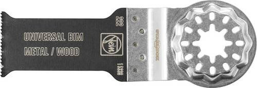 Fein E-Cut Universal Bimetall Tauchsägeblatt für Multitools, Durchmesser: 28 mm, Silber - Bild 1