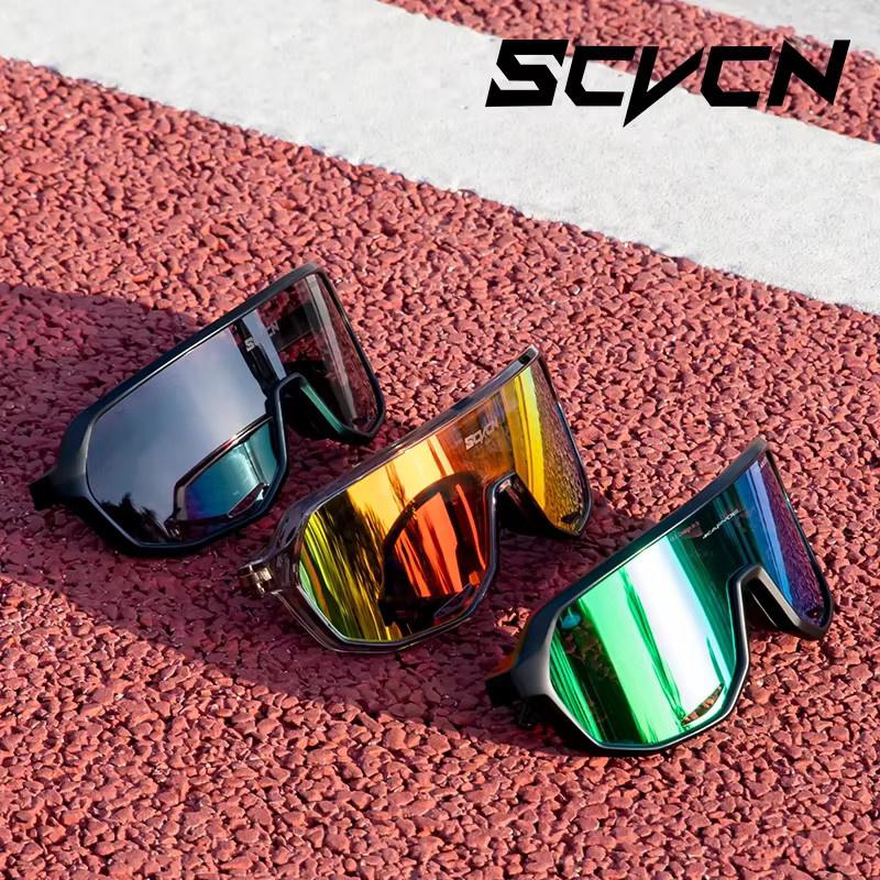 SCVCN Sportsonnenbrille, Vollrand, Unisex - Bild 5