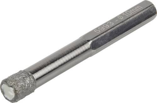Wolfcraft Diamant-Bohrer in Silber mit 10 mm Durchmesser - Bild 1