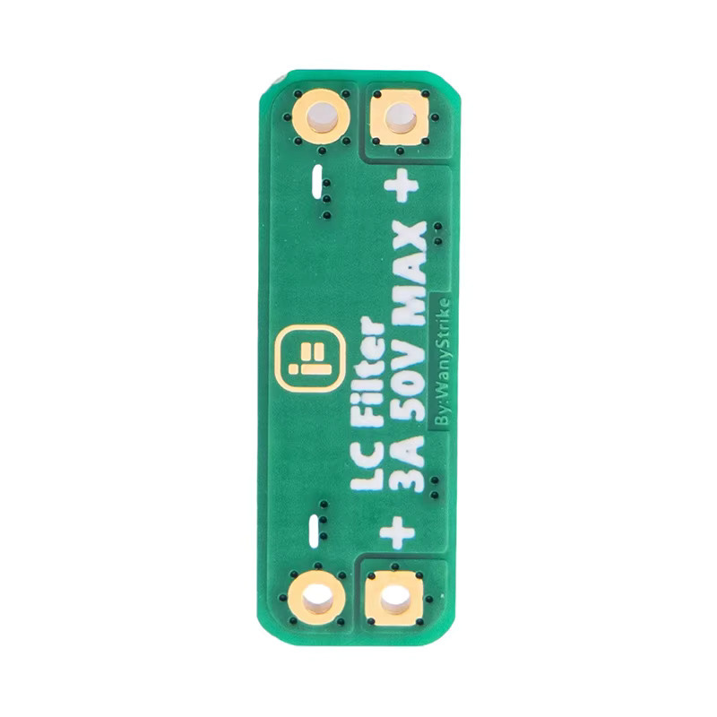IFlight LC Filtermodul 3A 50V mit integriertem Verpolungsschutz für RC FPV Freestyle Drohnen-Kamera und AV-Sender - Bild 2