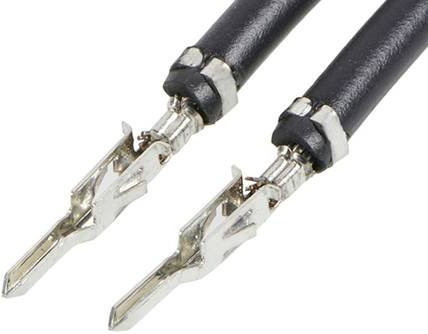 Molex Crimpkontakt mit Litze 2153421125 in Schwarz und Silber - Bild 1