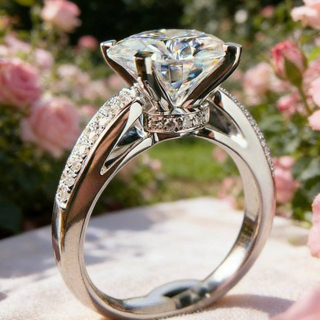 Huitan Damenring, Silber, Zirkonia, Damen - Bild 1