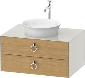 Duravit Waschtischunterschrank White Tulip in White, B/T: 80 x 55 cm - Bild 1
