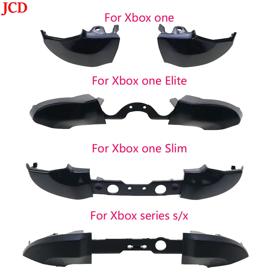 JCD Ersatz RB LB Trigger Tasten für Xbox One, Xbox Series X und Xbox Series S sowie Xbox Elite Controller in Schwarz - Bild 2