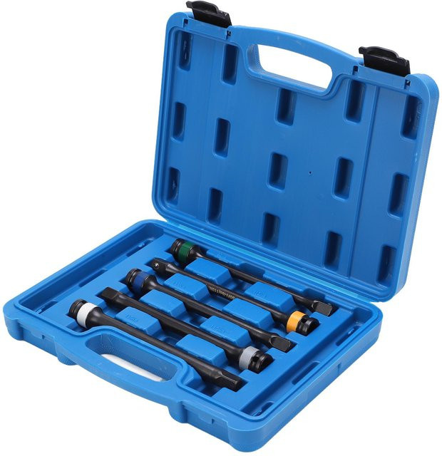 Fishine 5er-Set Pneumatische Torsionsbegrenzte Verlängerungsstangen aus Chrom-Molybdänstahl und Edelstahl, 12 Zoll, Blau - Bild 1