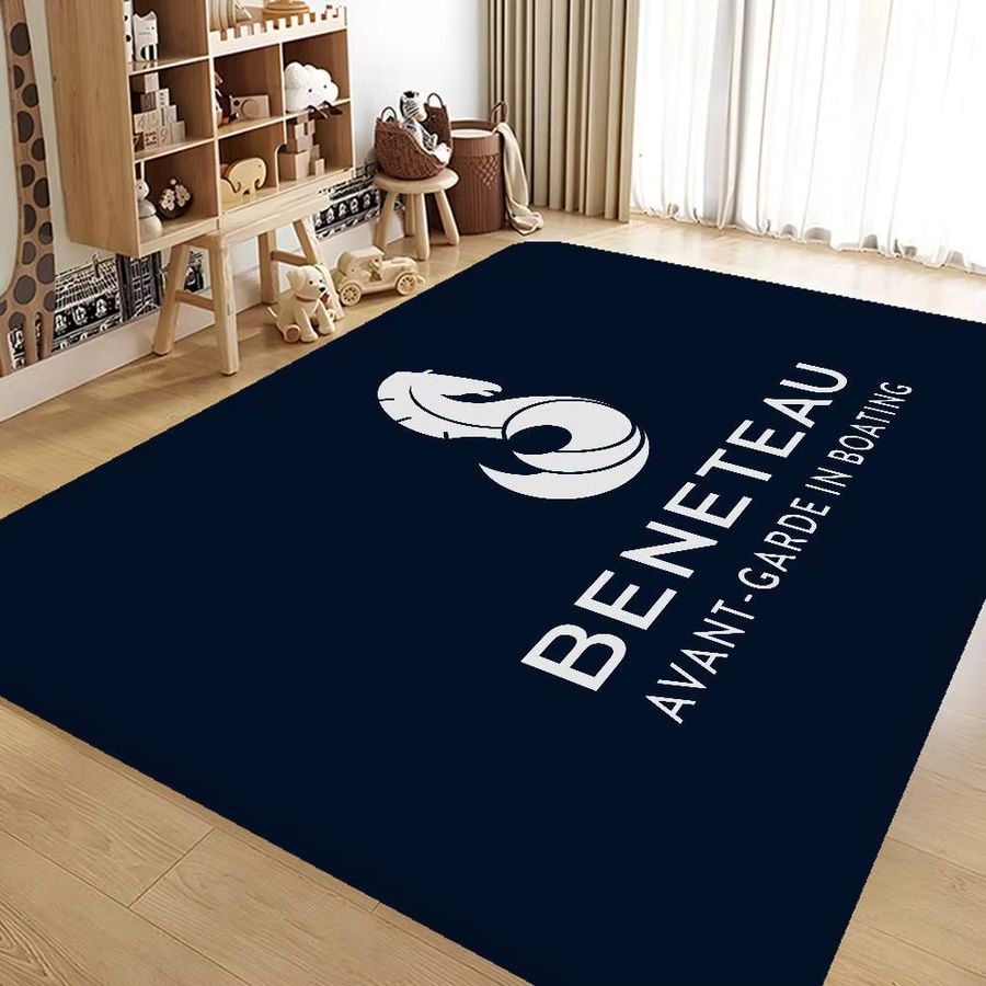 B-BENETEAU Logo Bodenmatte rutschfest für Waschküche, Balkon und Wohnzimmer - Bild 6