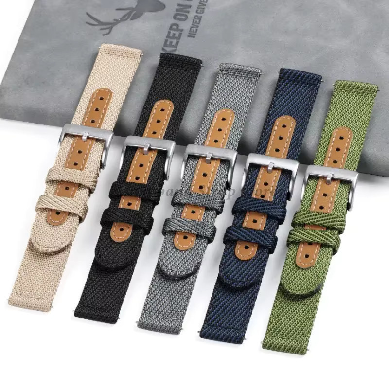 asukaband Uhrenarmband Nylon, Textil/NATO, Unisex - Bild 3