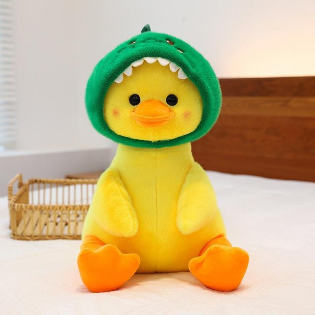 Joyful toys Gelbe Entenpuppe, Plüschtierpuppe, Gelb - Bild 1