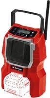 Einhell Power X-Change Akku-Baustellenradio TC-RA 18 Li BT Solo mit Bluetooth und FM in Rot, B/H/T: 22,5 x 15 x 8 cm - Bild 1
