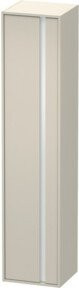 Duravit Hochschrank Ketho in Taupe mit Tür links, B: 40 cm, T: 36 cm, H: 180 cm - Bild 1