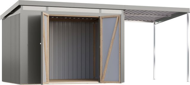 Metallgerätehaus Saltley M von Karibu Holztechnik - Bild 1