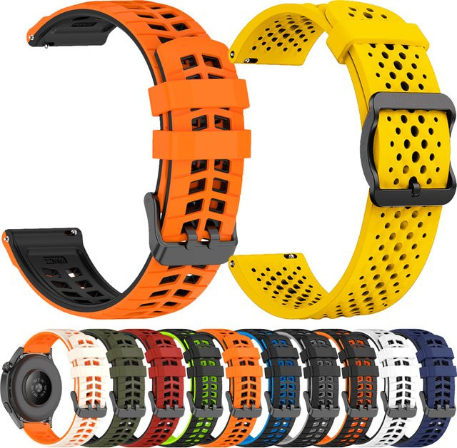 Xiaomi Uhrenarmband Silikon, 22 mm, multicolour - Bild 1