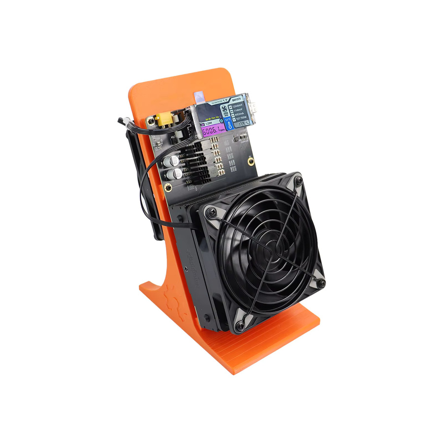 BTCnerdqaxe++ Rev 6.1 ASIC Bitcoin Miner 6TH/s mit BM1370 Chip und Netzteil in Schwarz - Bild 3