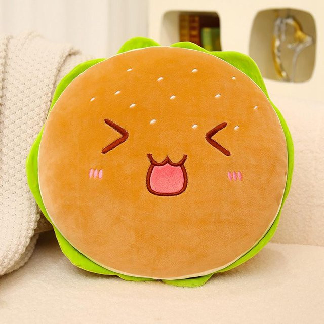 Yiran toy Urlaub Süß Cartoon Hamburg Plüschtier, Kuscheltier, 40cm - Bild 1
