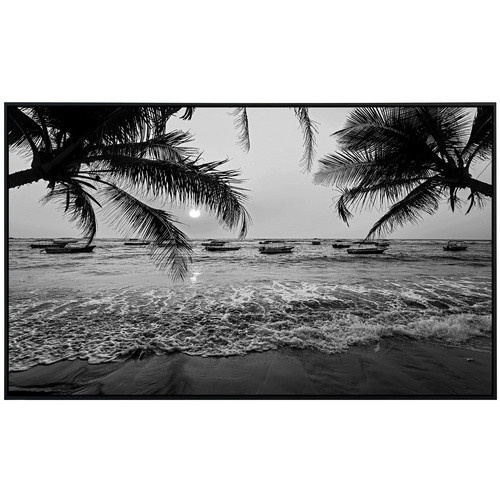 papermoon EcoHeat Infrarotheizung Strand in Schwarz und Weiss mit Matt-Effekt und App-Steuerung - Bild 2