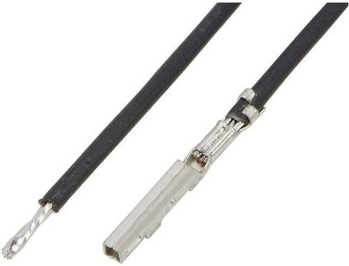Molex Crimpkontakt mit Litze 2153461113 in Schwarz und Silber - Bild 1