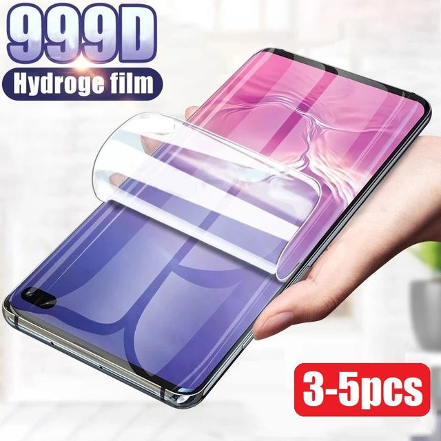 3-5 Stück Hydrogel Displayschutzfolie für Huawei Honor 20 30 10 Lite 20e V30 Pro V20 V10 Ansicht 30 20 30i 20i in Transparent - Bild 1