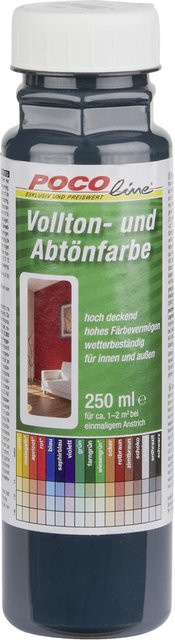 POCOline Dispersionsfarbe Anthrazit Matt, 0,25 l - Bild 1