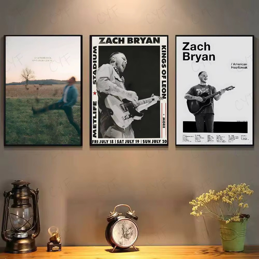 Zack Singer Bryan Wandposter aus Papier, wasserdichtes Klebeposter in Mehrfarben, Rechteckig, B/H: 20 x 20 cm - Bild 2