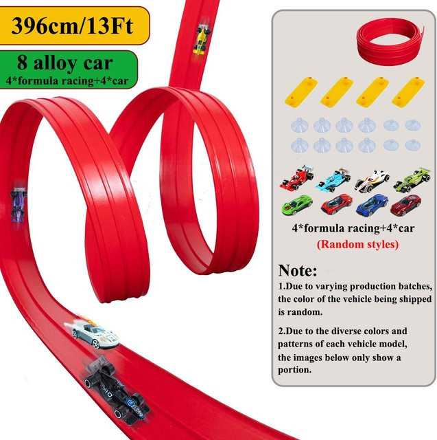 Linyi toy car, Flexibler Schienenbahn-Spielzeug & Miniaturauto, ab 6 Jahre - Bild 1