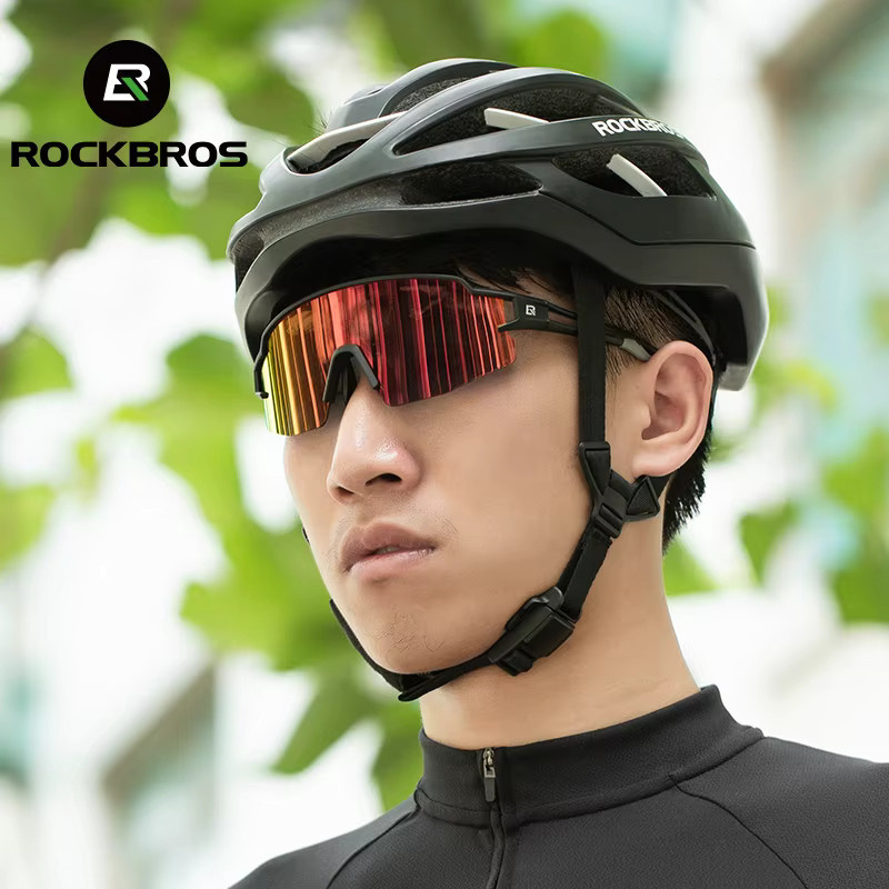 ROCKBROS Sonnenbrille, Vollrand, Kunststoff, polarisiert - Bild 2