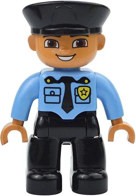 Yiran toy Familienfiguren Baustein, Prinzessin, Piraten, Polizei, ab 3 Jahren - Bild 1