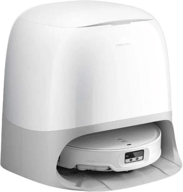 Roborock Qrevo Curv 2 ProX Saug-Wischroboter mit Absaugstation in Weiß und Matter-Unterstützung - Bild 1