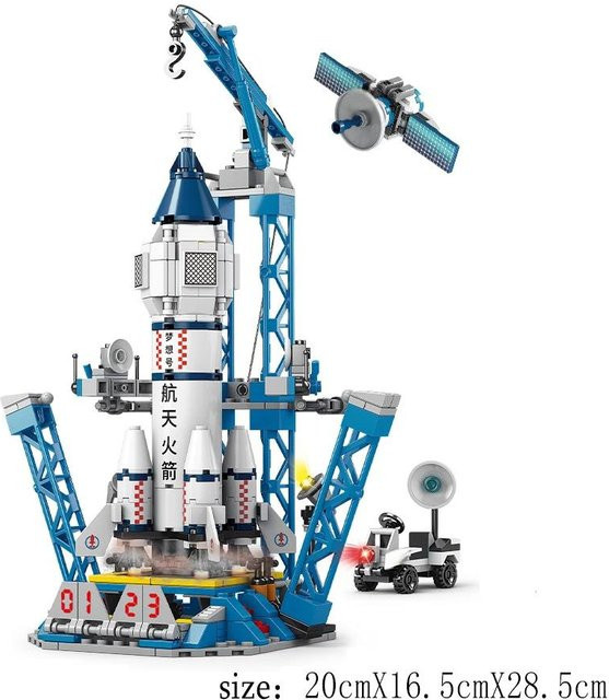 Yiran toy Weltraumrakete Startbausteine, Weltraum, ab 3 Jahren - Bild 1